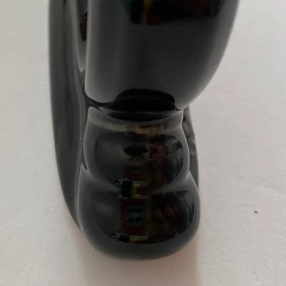 Fiestaware Black Discontinued Napkin Ring